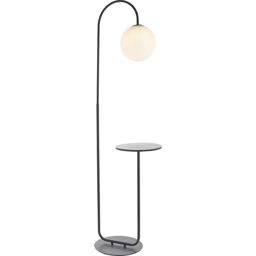 Endon 92424 - Podna lampa HALO 1xE14/7W/230V crna/bijela