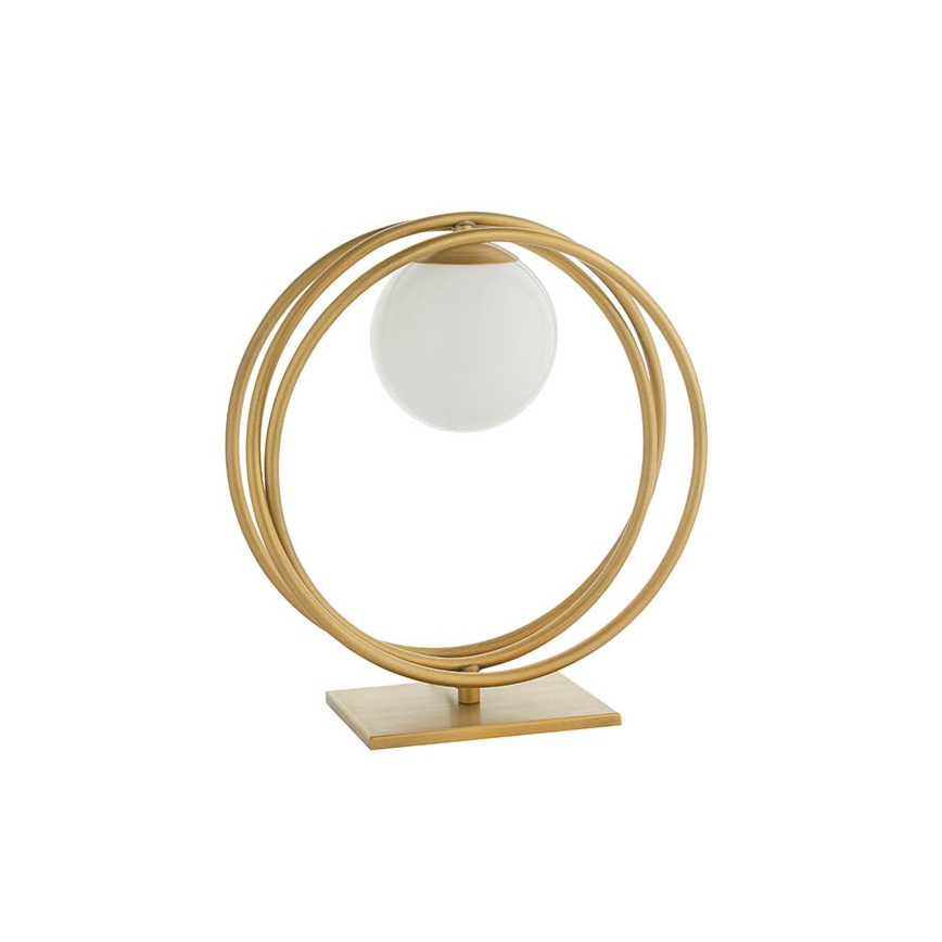 Endon 92491 - Stolna lampa EMILIO 1xG9/3W/230V zlatna/bijela