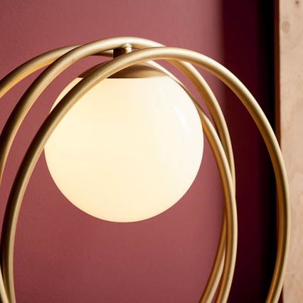 Endon 92491 - Stolna lampa EMILIO 1xG9/3W/230V zlatna