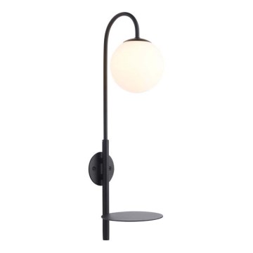 Endon 92726 - Zidna svjetiljka HALO 1xG9/3W/230V crna