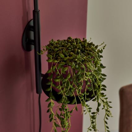 Endon 92726 - Zidna svjetiljka HALO 1xG9/3W/230V crna