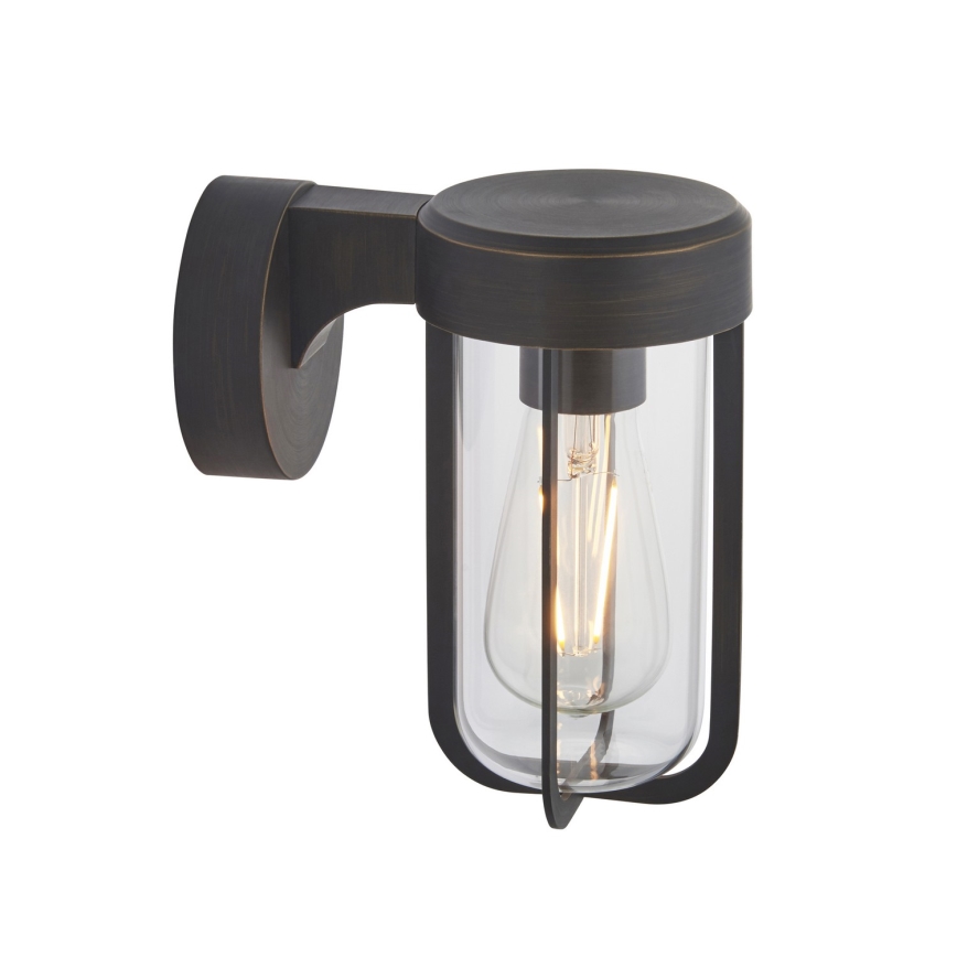 Endon 92857 - Kupaonsko zidno svjetlo 1xE27/6W/230V IP44 brončano/crno
