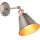 Endon 92866 - Zidna spot svjetiljka HAL 1xE27/10W/230V matni krom/bakrena