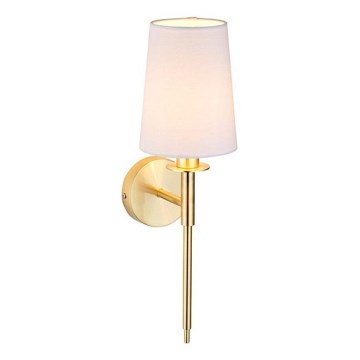 Endon 92955 - Zidna lampa 1xE14/6W/230V bijela/zlatna