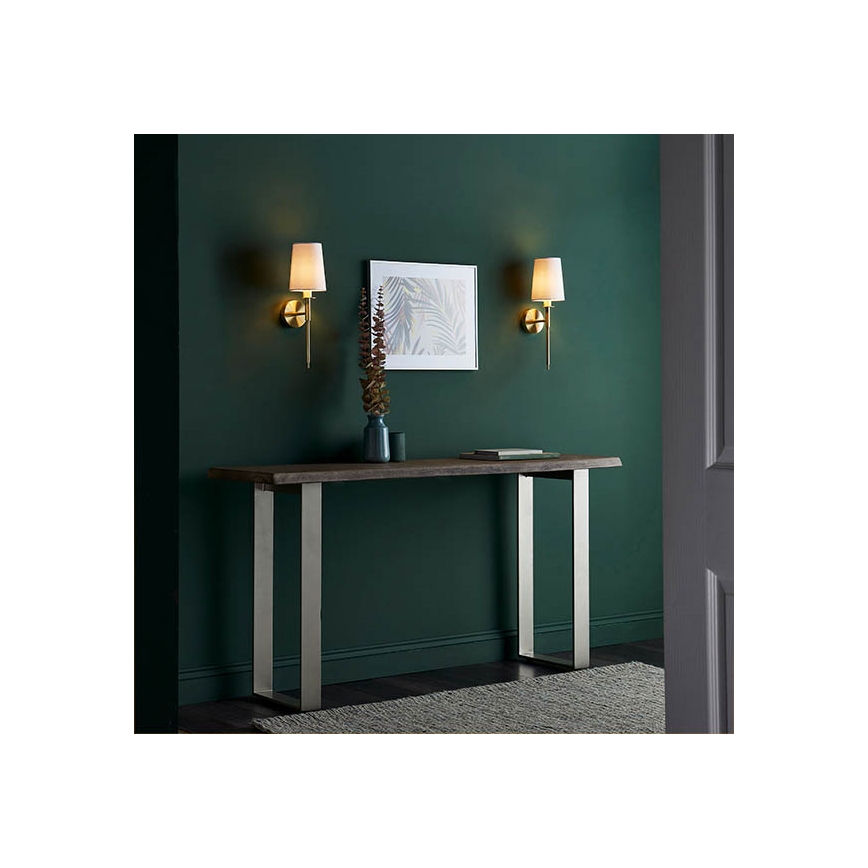 Endon 92955 - Zidna lampa 1xE14/6W/230V bijela/zlatna