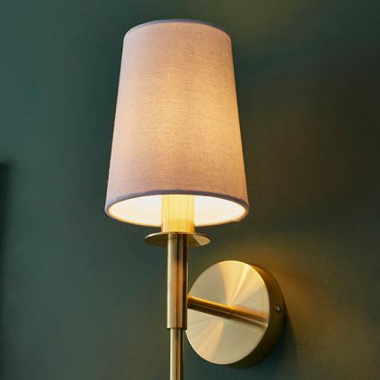 Endon 92955 - Zidna lampa 1xE14/6W/230V bijela/zlatna