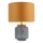 Endon 93067 - Stolna lampa ZINNIA 1xE27/10W/230V plava/zlatna