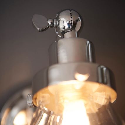 Endon 93853 - Zidna reflektorska svjetiljka za kupaonicu FARADAY 1xG9/3W/230V IP44 sjajni krom