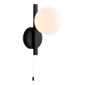 Endon 94081 - Kupaonsko zidno svjetlo SPA 1xG9/3W/230V IP44 crno