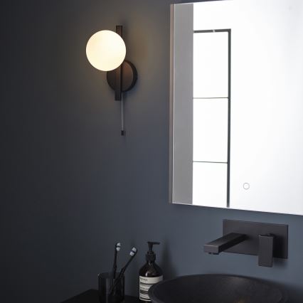 Endon 94081 - Kupaonsko zidno svjetlo SPA 1xG9/3W/230V IP44 crno