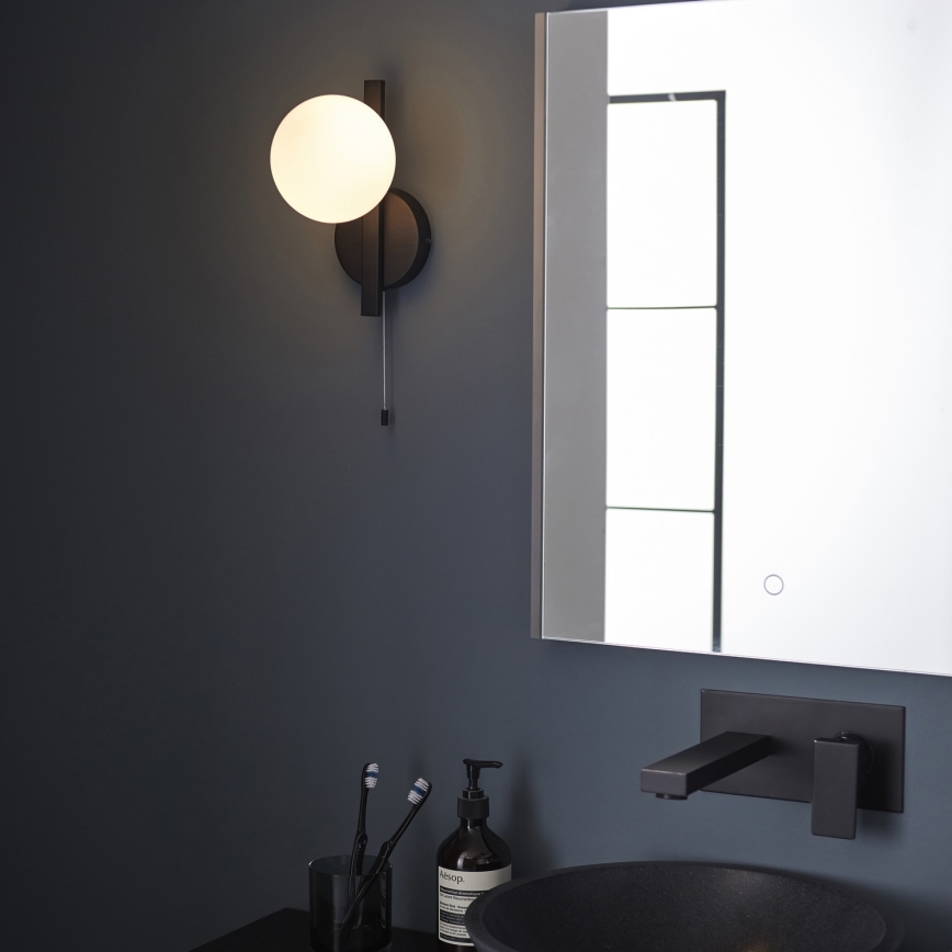 Endon 94081 - Kupaonsko zidno svjetlo SPA 1xG9/3W/230V IP44 crno