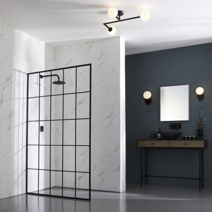 Endon 94081 - Kupaonsko zidno svjetlo SPA 1xG9/3W/230V IP44 crno