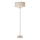Endon 94359 - Podna lampa HIGHCLERE 3xE14/40W/230V bež/sjajni krom pr. 47 cm