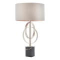 Endon 95217 - Stolna lampa 1xE27/10W/230V siva/crna