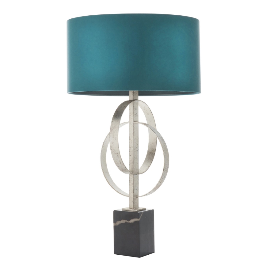 Endon 95225 - Stolna lampa 1xE27/10W/230V plava/siva/crna