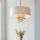 Endon 95268 - Luster na lancu 3xE14/6W/230V Ø 60 cm bijela/mesing