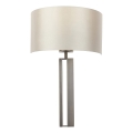 Endon 95449 - Zidna lampa 1xE27/10W/230V bež/matni krom