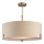 Endon 95834 - Viseći luster HAYFIELD 3xE27/40W/230V mat krom/bež
