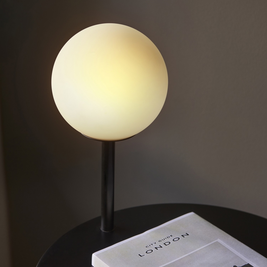 Endon 96713 - Podna lampa HALO 1xG9/3W/230V crna/bijela