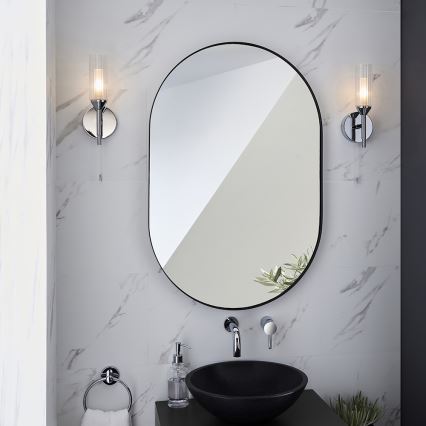 Endon 97171 - Zidna svjetiljka za kupaonicu NATORI 1xG9/3W/230V IP44 sjajni krom