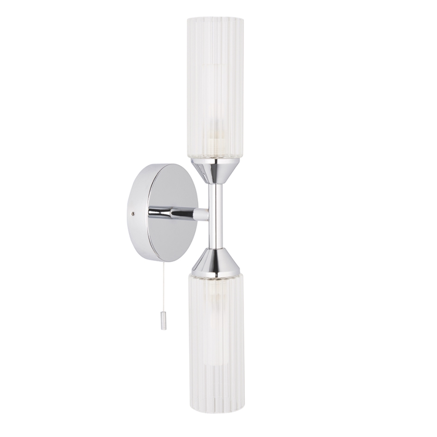 Endon 97172 - Kupaonsko zidno svjetlo NATORI 2xG9/3W/230V IP44 sjajni krom