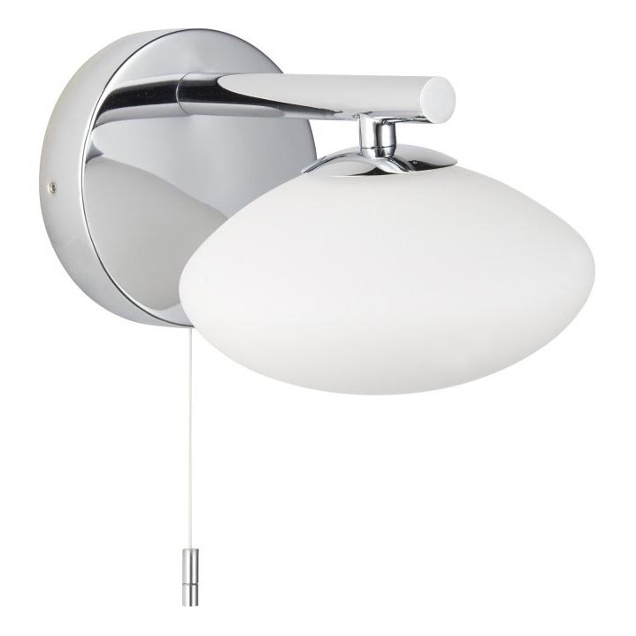 Endon 97181 - Kupaonsko zidno svjetlo MOBIAS 1xG9/3W/230V IP44 sjajni krom