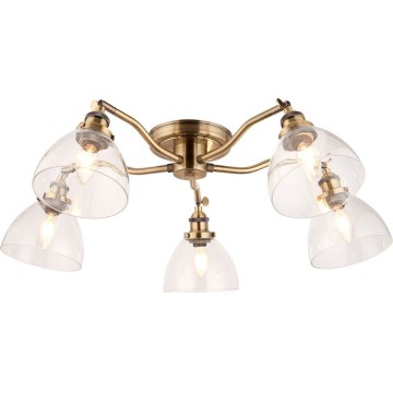 Endon 97248 - Reflektor HANSEN 5xE14/7W/230V mesing