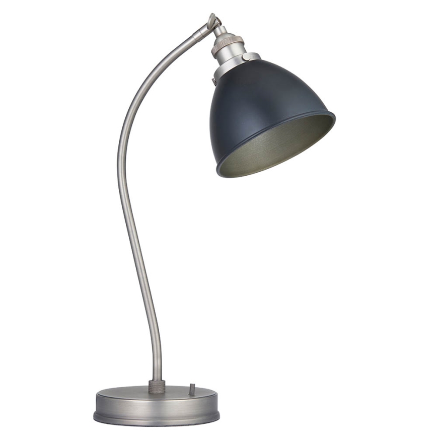 Endon 98752 - Stolna lampa FRANKLIN 1xE14/7W/230V matni krom/antracit