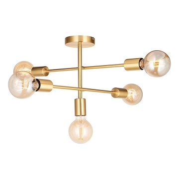 Endon 98786 - Luster na štapu SOHAN 5xE27/10W/230V mesing