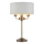 Endon 98932 - Stolna lampa HIGHCLERE 3xE14/18W/230V bijela/mesing, promjer 32 cm