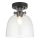 Endon 99106 - Stropna svjetiljka URBAN 1xE27/10W/230V crna/prozirna