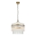 Endon 99167 - Luster na lancu MARIETTA 3xE14/7W/230V mesing/prozirna