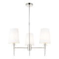 Endon 99455 - Luster na štapu 3xE14/6W/230V sjajni krom/bijela
