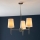 Endon 99455 - Luster na štapu 3xE14/6W/230V sjajni krom/bijela