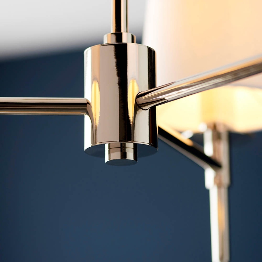 Endon 99455 - Luster na štapu 3xE14/6W/230V sjajni krom/bijela