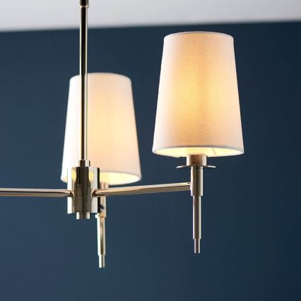 Endon 99455 - Luster na štapu 3xE14/6W/230V sjajni krom/bijela