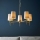 Endon 99458 - Luster na lancu 5xE14/6W/230V zlatna/bijela
