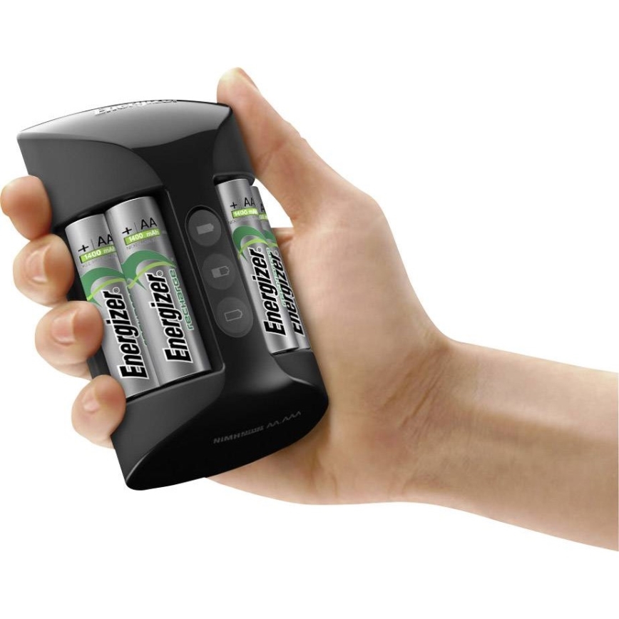 Energizer - Punjač baterija NiMH 7W/4xAA/AAA 2000mAh 230V