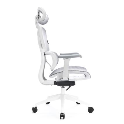 Ergonomska uredska stolica LEVANO siva/bijela/crna