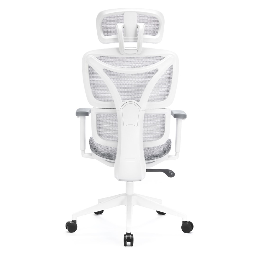 Ergonomska uredska stolica LEVANO siva/bijela/crna