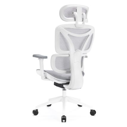 Ergonomska uredska stolica LEVANO siva/bijela/crna