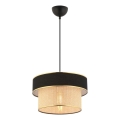 ERO viseća lampa 1xE27/60W/230V crna/bež