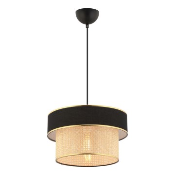 ERO viseća lampa 1xE27/60W/230V crna/bež