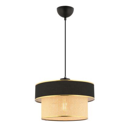 ERO viseća lampa 1xE27/60W/230V crna/bež