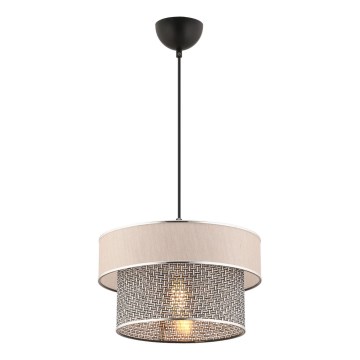 ERO viseća lampa 1xE27/60W/230V kremasta/siva