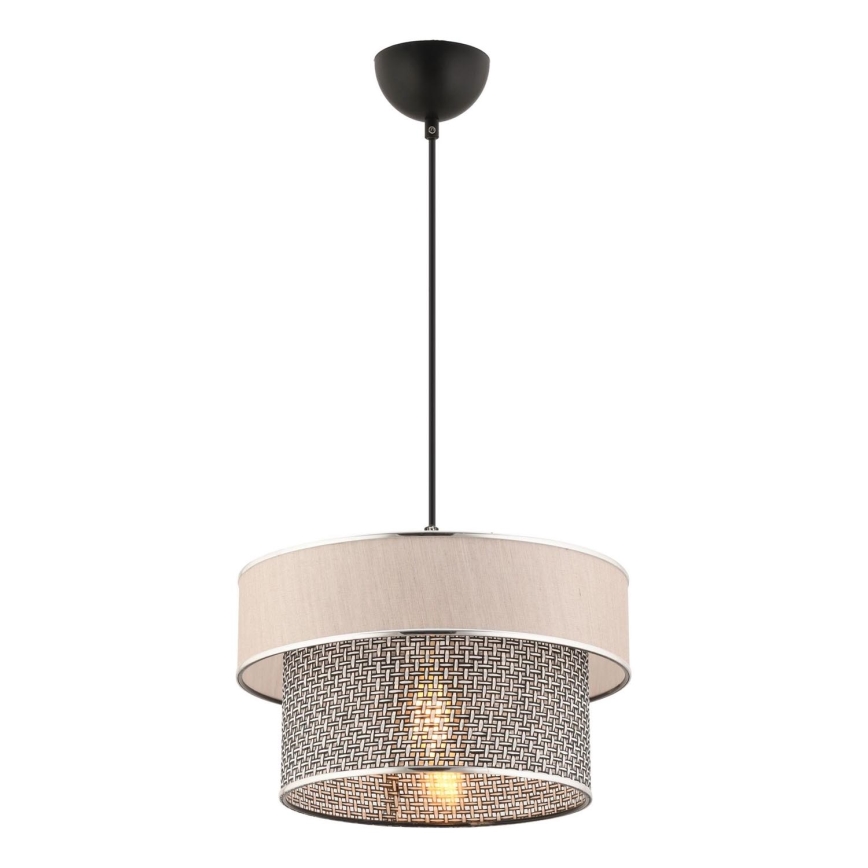 ERO viseća lampa 1xE27/60W/230V kremasta/siva