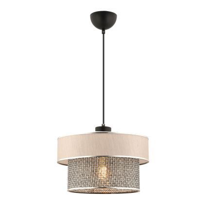 ERO viseća lampa 1xE27/60W/230V kremasta/siva