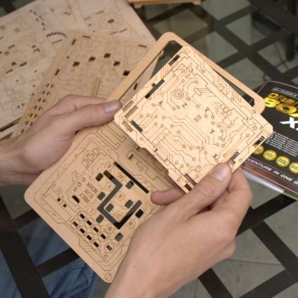EscapeWelt - 3D drvena mehanička slagalica zagonetke Orbitalna kutija