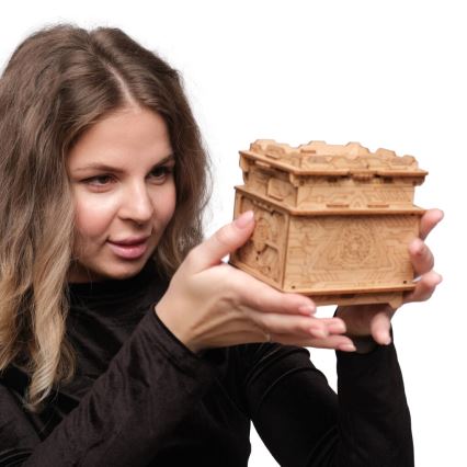 EscapeWelt - 3D drvena mehanička slagalica zagonetke Orbitalna kutija
