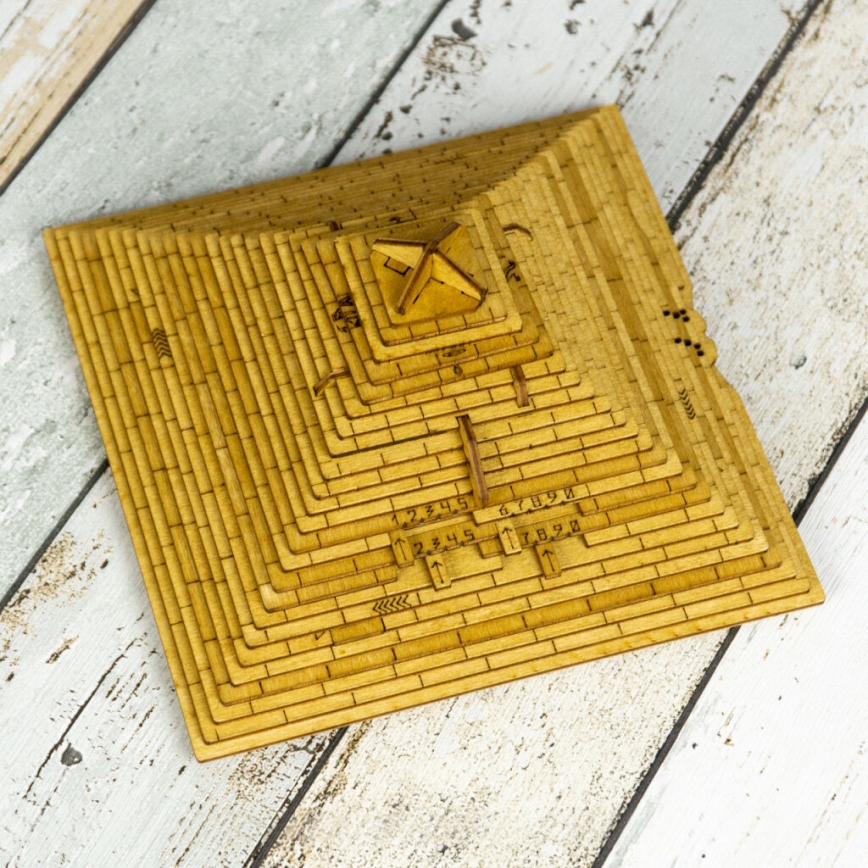 EscapeWelt - 3D drvena mehanička slagalica zagonetke Piramida